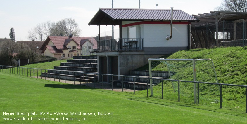 Neuer Sportplatz SV Rot-Weiss Waldhausen, Buchen