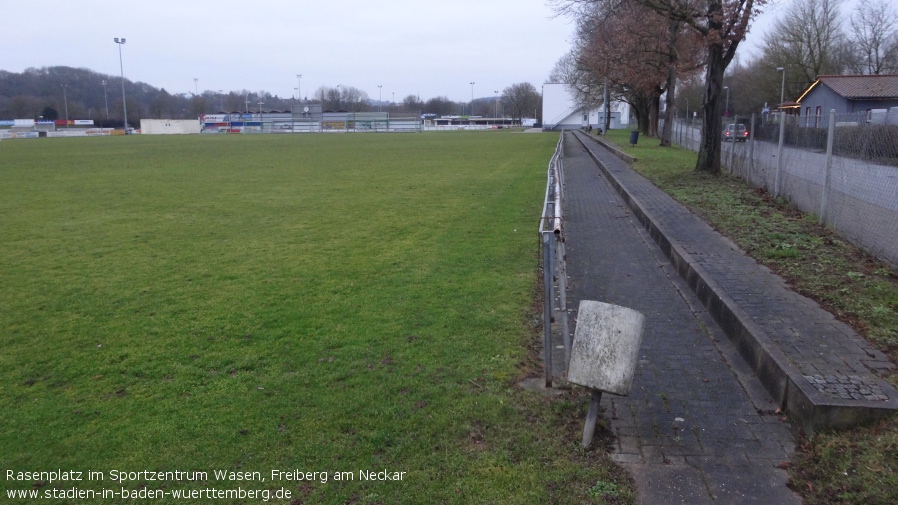 Freiberg am Neckar, Rasenplatz im Sportzentrum Wasen