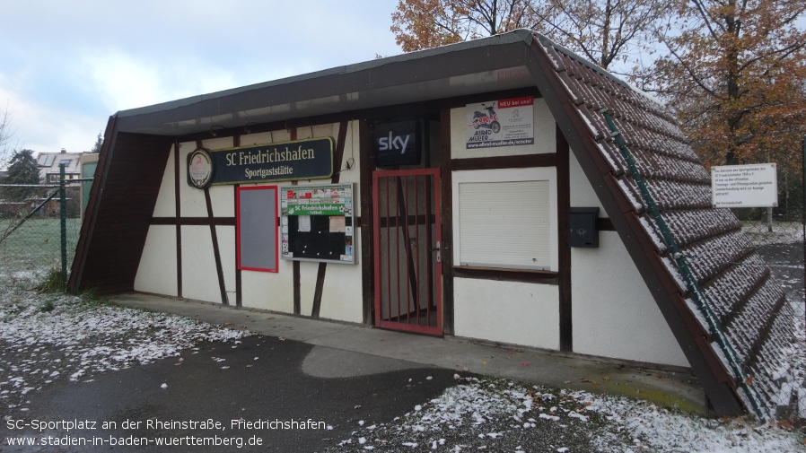 SC-Sportplatz an der Rheinstraße, Friedrichshafen