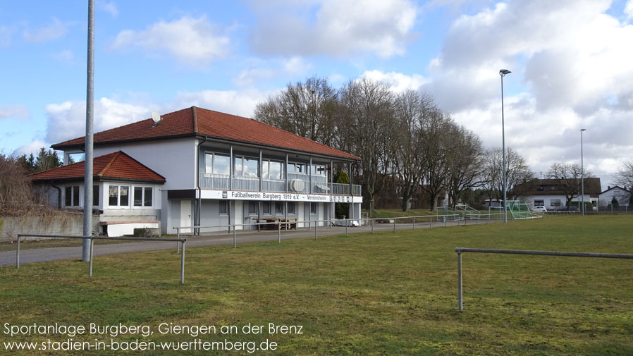 Giengen an der Brenz, Sportanlage Burgberg