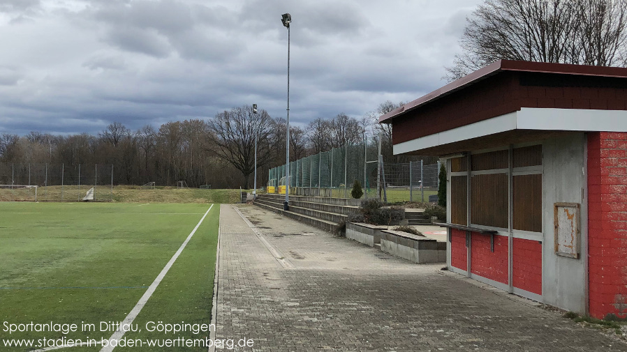 Göppingen, Sportanlage im Dittlau