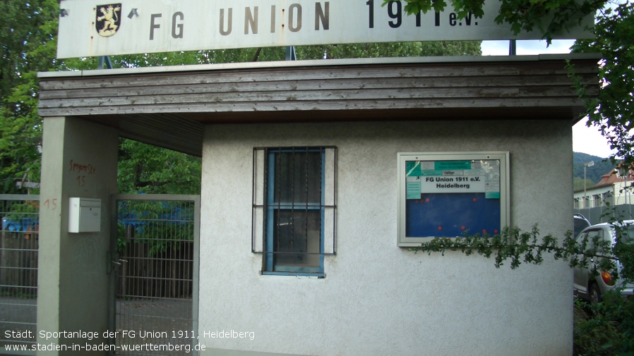 Städtische Sportanlage der FG Union 1911, Heidelberg