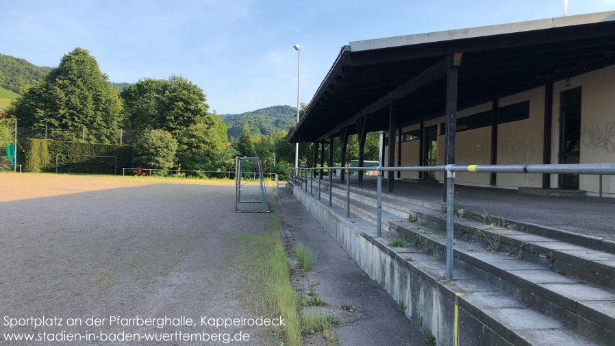 Kappelrodeck, Sportplatz an der Pfarrberghalle