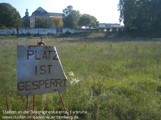 Stadion an der Telegraphenkaserne, Karlsruher FV