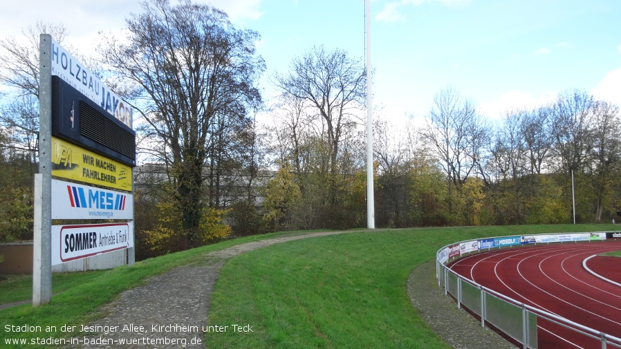 Stadion an der Jesinger Allee, Kirchheim an der Teck