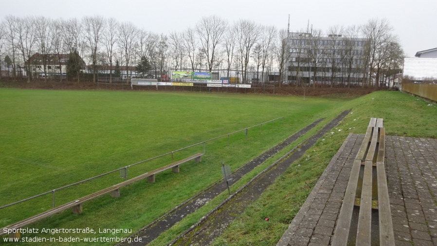 Langenau, Sportplatz Angertorstraße