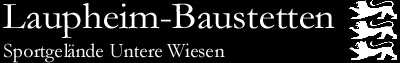 Sportgelände Untere Wiesen, Laupheim-Baustetten