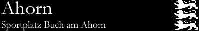 Ahorn, Sportplatz Buch am Ahorn