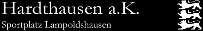 Hardthausen am Kocher, Sportplatz Lampoldshausen