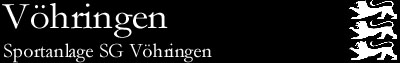 Sportanlage SG V&ouml;hringen