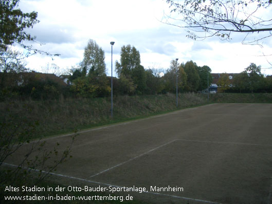 Altes Stadion in der Otto-Bauder-Sportanlage, Mannheim