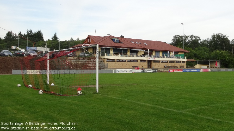 Pforzheim, Sportanlage Wilferdinger Höhe