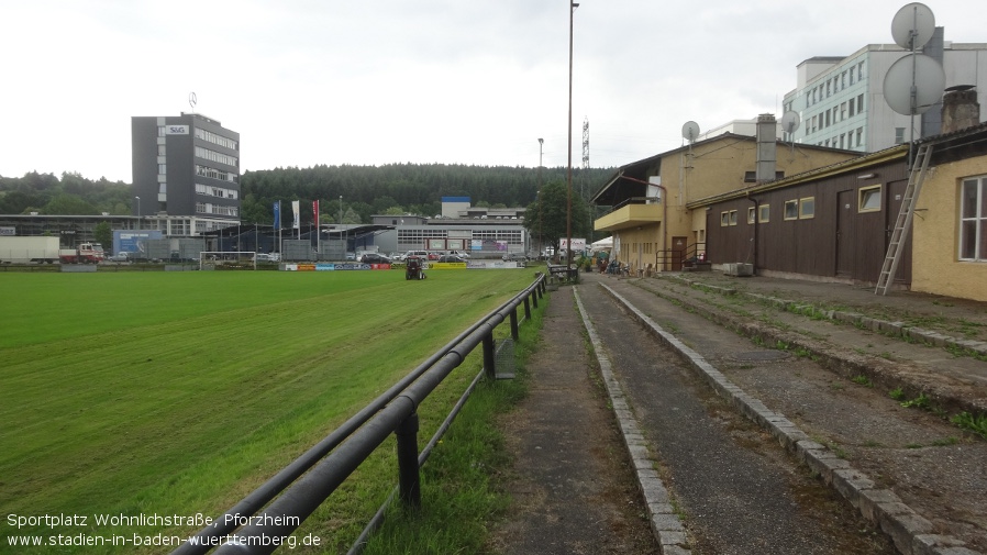 Pforzheim, Sportplatz Wohnlichstraße (Germania Union Pforzheim)