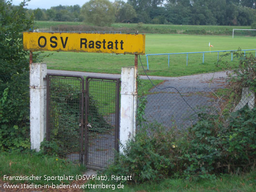 Französischer Sportplatz (OSV-Platz), Rastatt