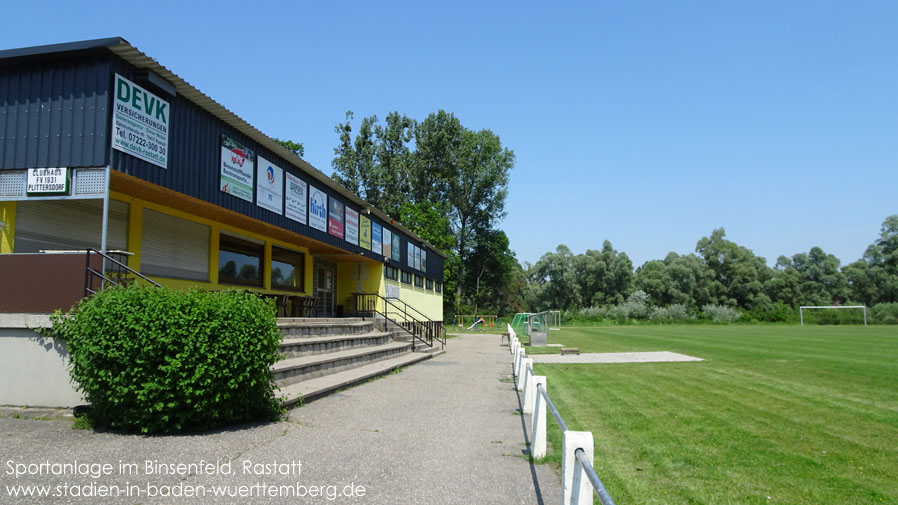 Rastatt, Sportanlage im Binsenfeld