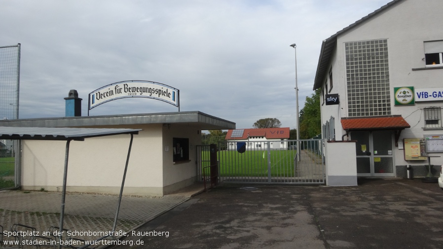 Rauenberg, Sportplatz an der Schönbornstraße