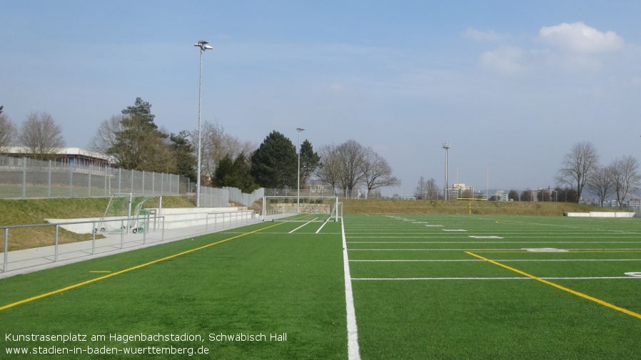 Schwäbisch Hall, Kunstrasenplatz am Hagenbachstadion