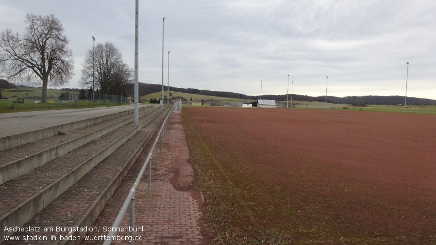 Sonnenbühl, Ascheplatz am Burgstadion