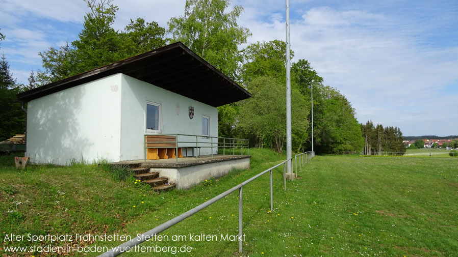 Stetten am kalten Markt, Alter Sportplatz Frohnstetten