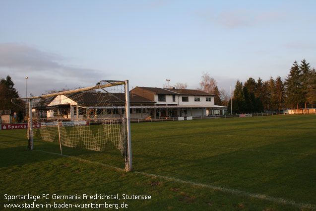 Sportanlage FC Germania Friedrichstal, Stutensee