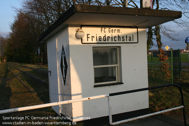 Sportanlage FC Germania Friedrichstal, Stutensee