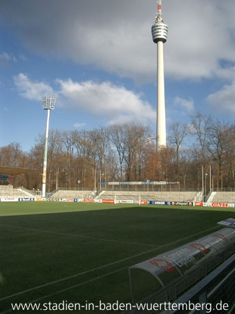 GAZI-Stadion auf der Waldau (ehemals Waldau-Stadion, Kirckers-Platz), Stuttgart