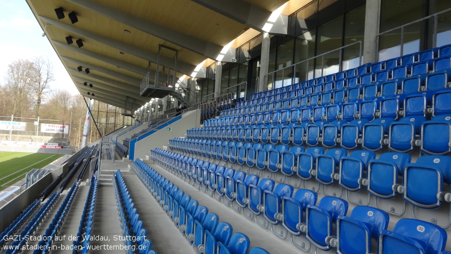 GAZI-Stadion auf der Waldau (ehemals Waldau-Stadion, Kirckers-Platz), Stuttgart