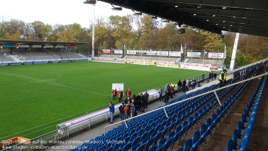 GAZI-Stadion auf der Waldau (ehemals Waldau-Stadion, Kirckers-Platz), Stuttgart