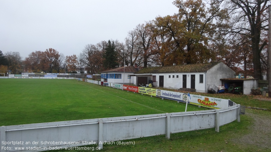 Aichach, Sportplatz an der Schrobenhauser Straße (Bayern)