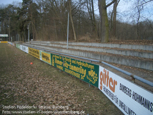 Waldstadion Pödelsdorfer Straße, Bamberg (Bayern)