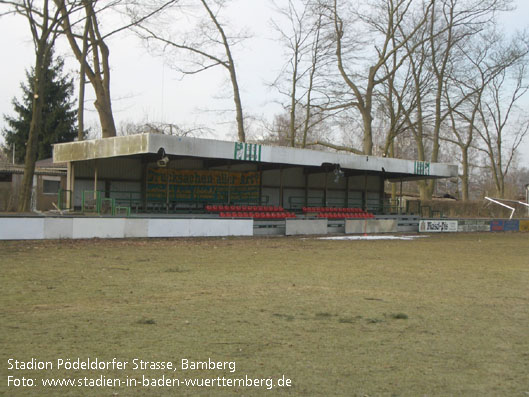 Waldstadion Pödelsdorfer Straße, Bamberg (Bayern)