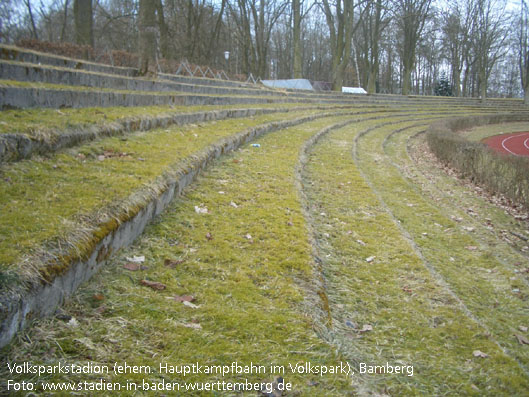 Volksparkstadion (ehemals Hauptkampfbahn), Bamberg (Bayern)