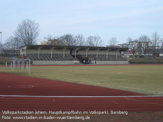 Volksparkstadion (ehemals Hauptkampfbahn), Bamberg (Bayern)