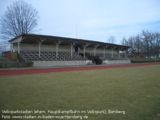 Volksparkstadion (ehemals Hauptkampfbahn), Bamberg (Bayern)