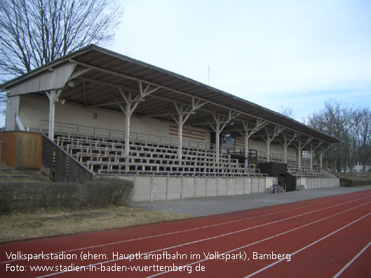 Volksparkstadion (ehemals Hauptkampfbahn), Bamberg (Bayern)