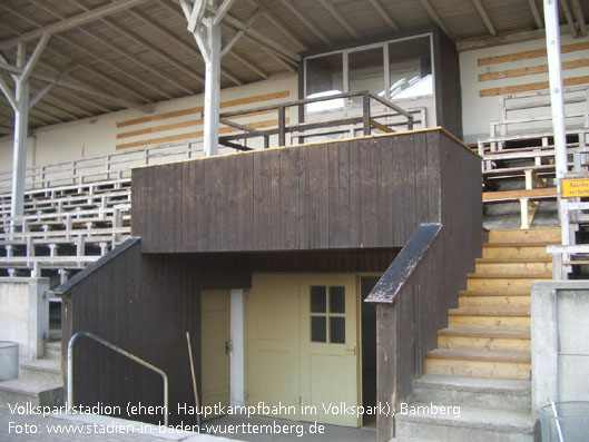 Volksparkstadion (ehemals Hauptkampfbahn), Bamberg (Bayern)