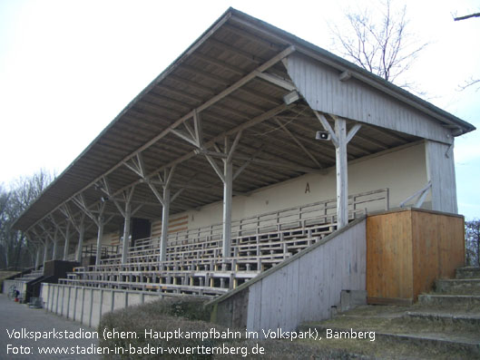 Volksparkstadion (ehemals Hauptkampfbahn), Bamberg (Bayern)