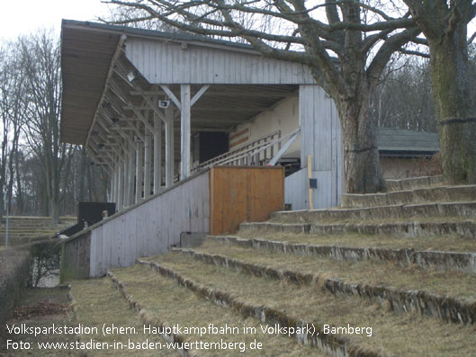 Volksparkstadion (ehemals Hauptkampfbahn), Bamberg (Bayern)