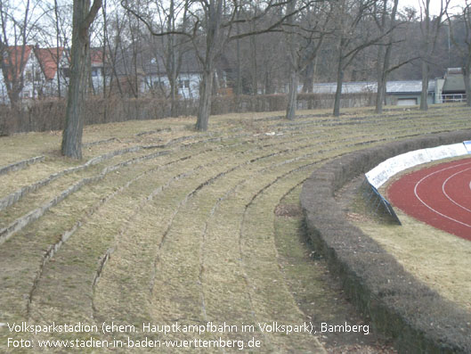 Volksparkstadion (ehemals Hauptkampfbahn), Bamberg (Bayern)