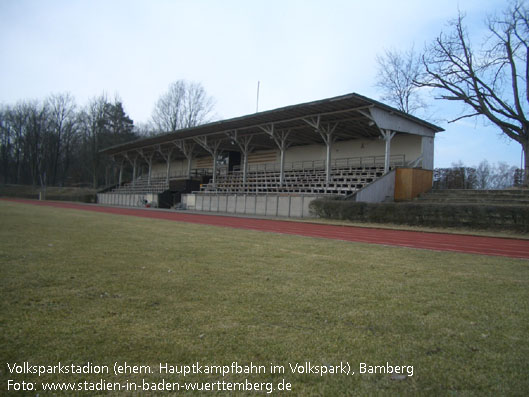 Volksparkstadion (ehemals Hauptkampfbahn), Bamberg (Bayern)