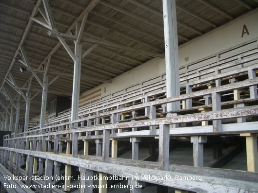 Volksparkstadion (ehemals Hauptkampfbahn), Bamberg (Bayern)