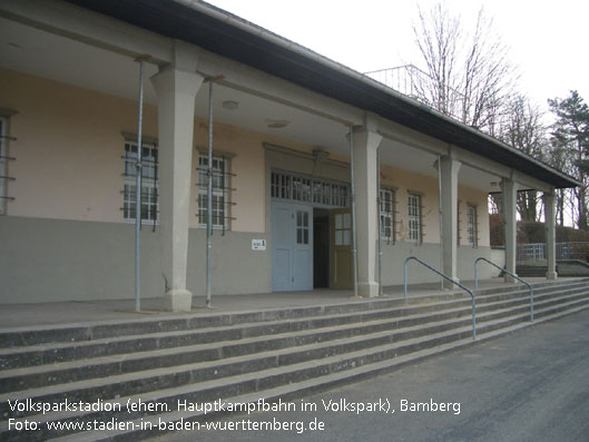 Volksparkstadion (ehemals Hauptkampfbahn), Bamberg (Bayern)