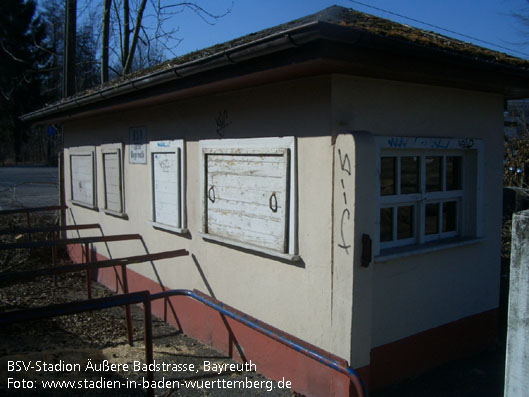 BSV-Stadion Äußere Badstraße, Bayreuth (Bayern)