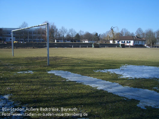 BSV-Stadion Äußere Badstraße, Bayreuth (Bayern)