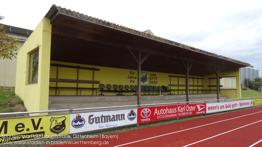 Dittenheim, Sportplatz an der Hauptstraße