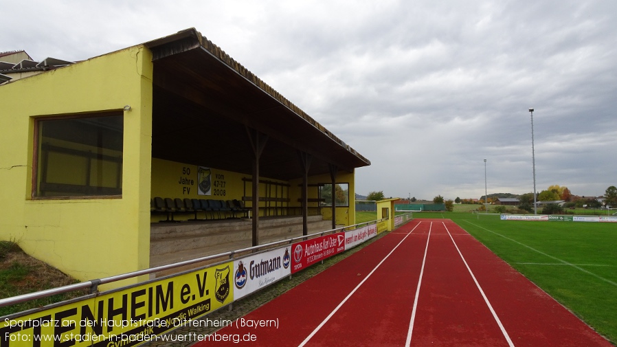 Dittenheim, Sportplatz an der Hauptstraße