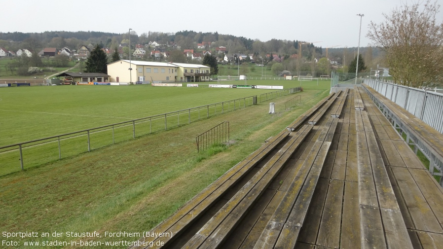 Forchheim, Sportplatz an der Staustufe (Bayern)