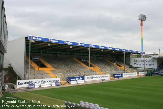 Stadion Rohnhof (Trolli-Arena, ehemals Playmobil-Arena), Fürth (Bayern)