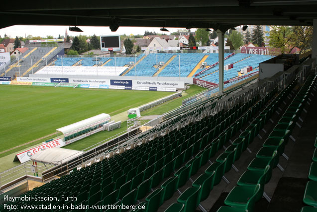 Stadion Rohnhof (Trolli-Arena, ehemals Playmobil-Arena), Fürth (Bayern)