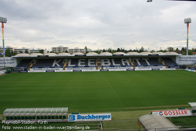 Stadion Rohnhof (Trolli-Arena, ehemals Playmobil-Arena), Fürth (Bayern)